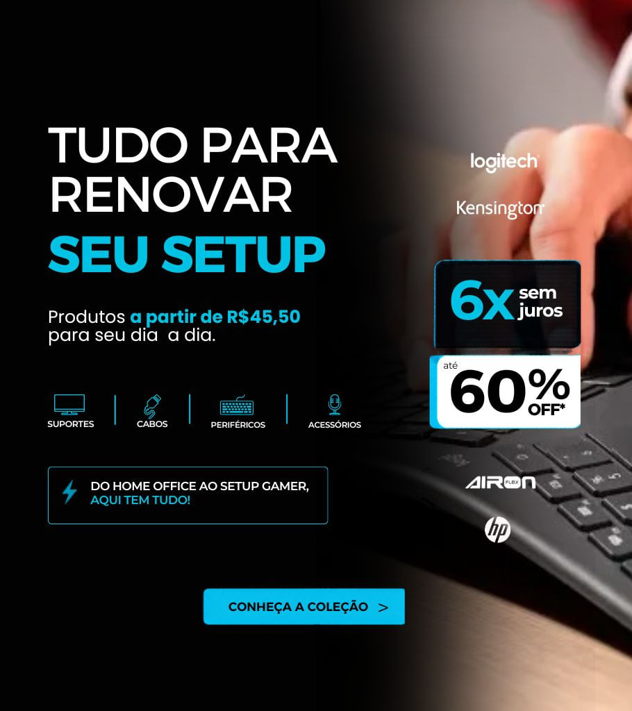 Marcas conhecidas, produtos confiáveis e ofertas especiais para você aproveitar.